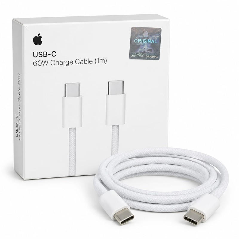 Apple 60W USB-C to USB-C Fast Charging Cable (1 Meter)
